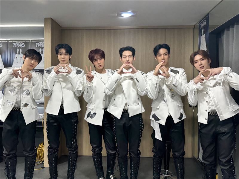 韓國男團MONSTA X。（圖／翻攝自X平台 @OfficialMONSTAX）