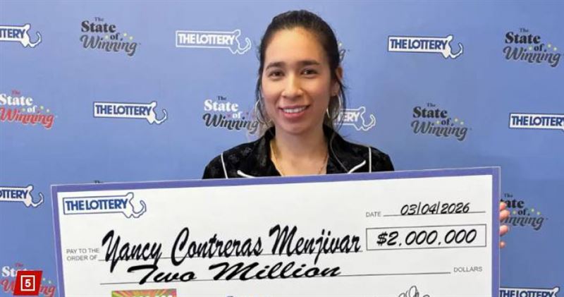 美國南塔克特島一間小餐館2年內賣出4張百萬美元彩券，被稱為「世界最幸運的小店」。（圖／翻攝自Massachusettes Lottery）