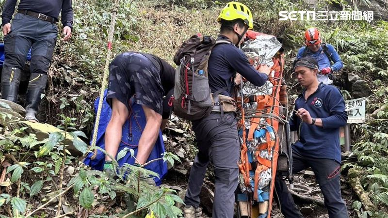 屏東縣泰武鄉北大武山檜谷山莊，昨天發生山難。（圖／翻攝畫面）