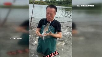 獨／翁章梁「抓虱目魚」太爆笑飆53萬點閱