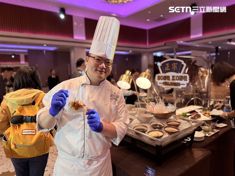 香港天際萬豪酒店主廚楊浩賢。（圖／記者李育道攝影）