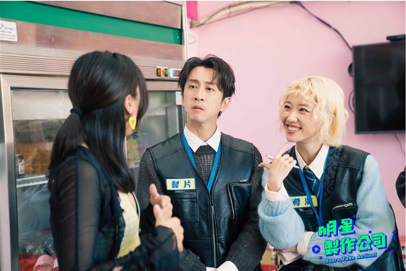 陳漢典與Lulu夫妻倆在工作模式下的互動，也讓現場笑聲不斷。（圖／TVBS提供）