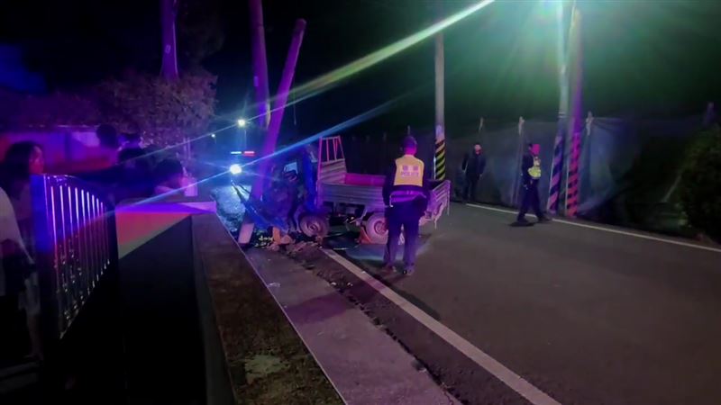 警方獲報到場處理事故。（圖／翻攝畫面）