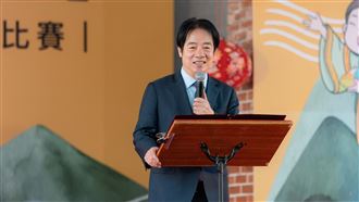 鄭朝方獻唱挺客家山歌賽　賴清德笑虧一句