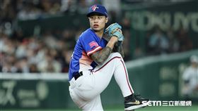 2026年世界棒球經典賽（WBC）持續進行，台灣隊在C組預賽迎來關鍵戰役，效力美職的年輕投手林昱珉也成為外界關注焦點。（圖／特派記者劉彥池攝影）