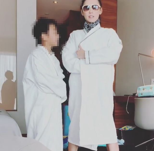 根據香港媒體當時報導，Marcus的出生證明父親欄位是空白的，也讓相關傳聞持續延燒。（圖／翻攝自張柏芝IG）