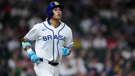 大聯盟傳奇球星曼尼（Manny Ramirez）的愛子拉米瑞茲（Lucas Ramirez）。（圖／美聯社／達志影像）