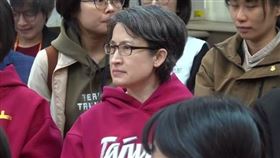 副總統蕭美琴、民進黨新北市長參選人、立委蘇巧慧出席「Girls, Strike it out! 2026女性兒少運動員安全運動與運動防護保護營」開幕式（圖／翻攝畫面）