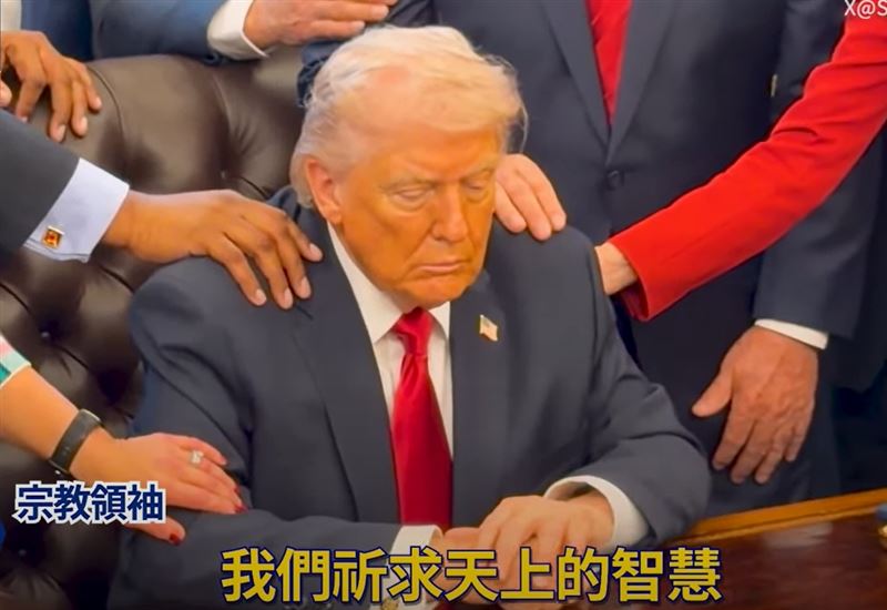 美伊衝突升溫，基督教領袖齊聚白宮為川普祈禱