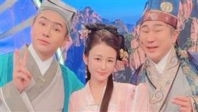 歐漢聲（左起）、麻衣、胡瓜扮古裝。（圖／翻攝自IG　@mai_sato_1113）