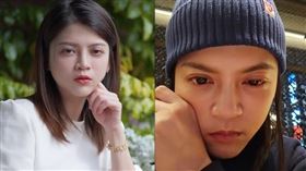 35歲綜藝女星葉欣眉近期在社群分享自己的健康經歷，不僅透露去年健檢時曾發現腫瘤，最近更因為一場烏龍用藥，讓眼睛瞬間紅腫變成「血輪眼」。（圖／翻攝自葉欣眉FB）