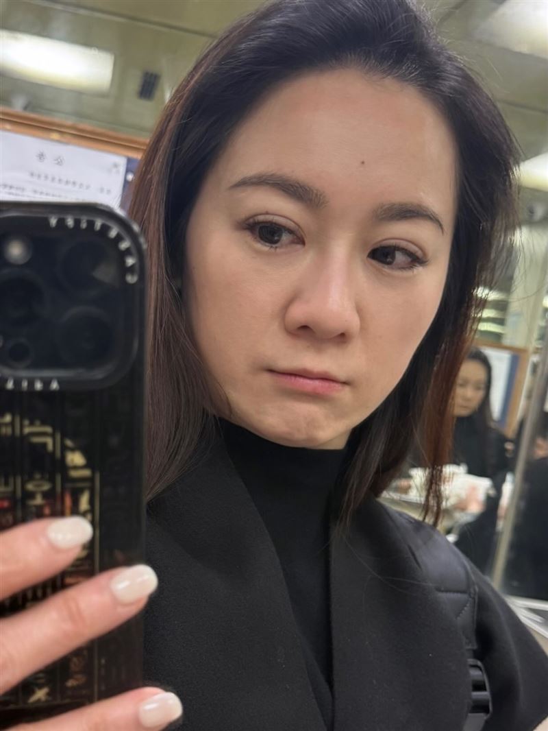 游詩璟連哭5天雙眼紅腫。（圖／三立提供）