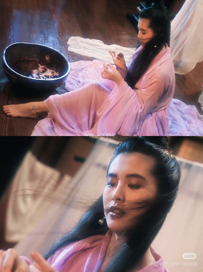 當年王祖賢飾演的聶小倩紅遍亞洲，也被不少影迷視為華語影史最經典的角色之一。（圖／翻攝自小紅書）