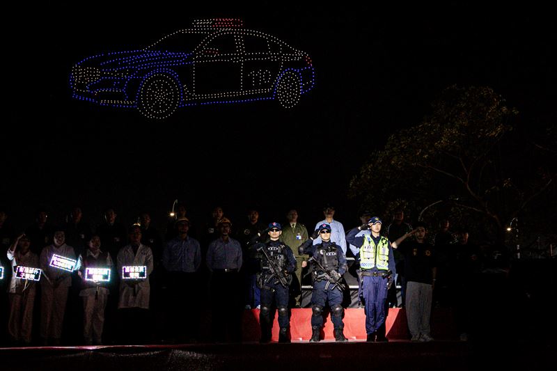 台灣燈會展期最高潮「TEAM TAIWAN 大遊行」點亮嘉義。（圖／嘉義縣政府提供）