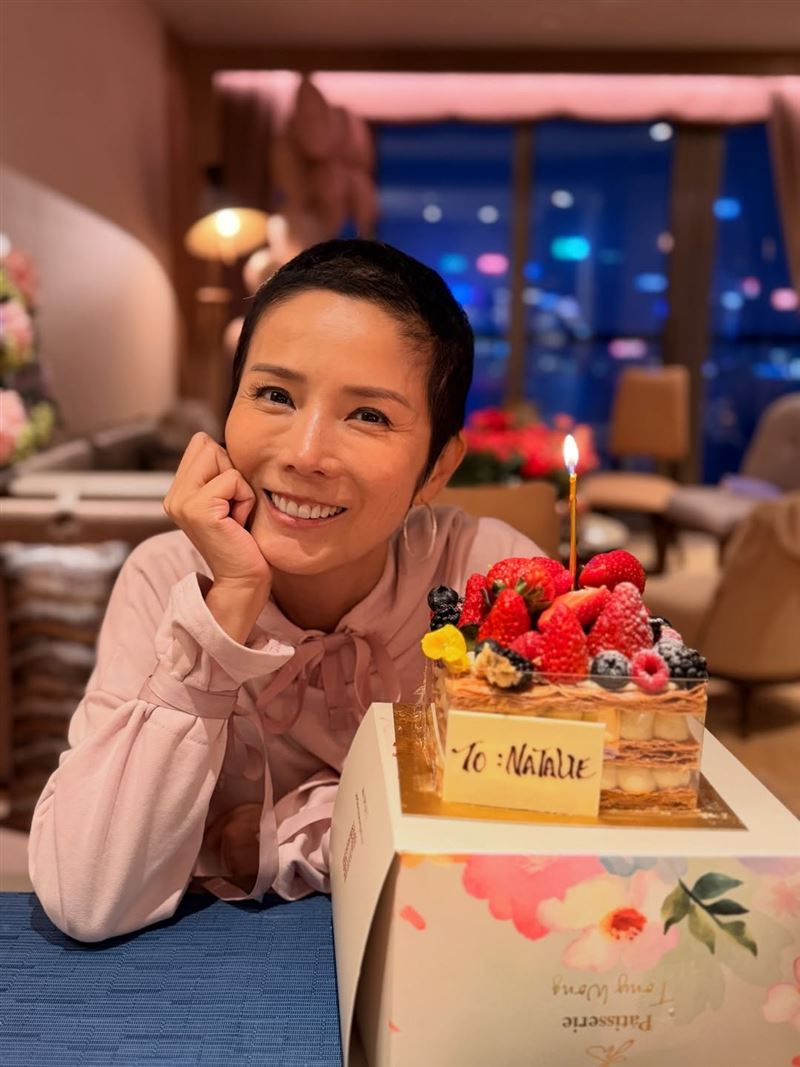 51歲吳文忻積極對抗乳癌。（圖／翻攝自彭秀慧IG）