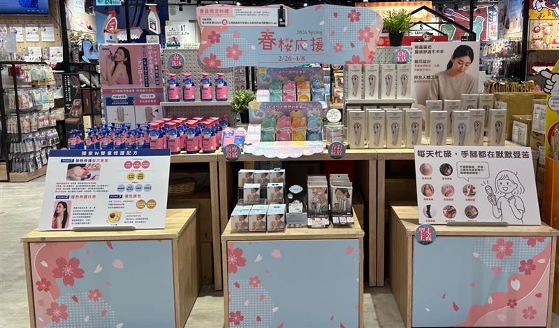 台隆手創館推出春季美肌保養計畫。（圖／品牌業者提供）