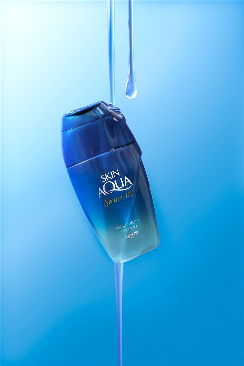 曼秀雷敦水潤肌高濃度玻尿酸防曬精華。（圖／品牌業者提供）