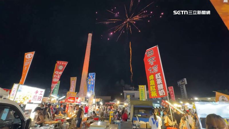 獨／紙廠老煙囪成地標　潮州新夜市人潮爆