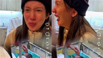 愛雅罹產後憂鬱　 淚曝兒「需留院觀察」