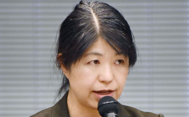 「文化產品海外流通促進機構」（CODA）負責人就盜版漫畫網站運營者被查處的情況進行說明。（圖／共同社）