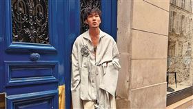 男性時尚雜誌編輯長凱文和蔡瑞雪爆出不倫戀後，中部望族、豪門長孫的隱藏身分隨之曝光。（翻攝自凱文IG）