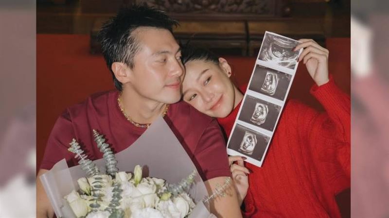 女網紅懷孕曬超音波　孩子爸是棒棒堂的他