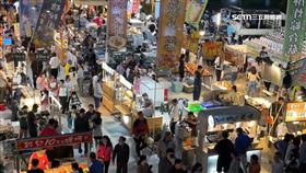 潮州新夜市人潮爆滿　居民自製告示「禁止停車」