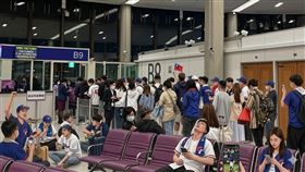 機場,候機室.（圖／AI生成）