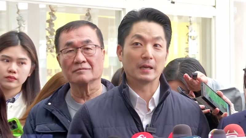 面對李四川最後一天上班，蔣萬安不捨喊，李四川在台北市政府這段期間培養出密切革命情感。（圖／翻攝畫面）