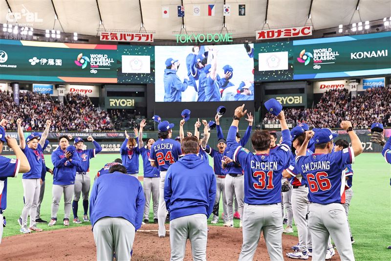讚啦！WBC台灣隊創20年紀錄5：4首贏韓國。《冠軍之路》書中「從好想贏韓國，到好好贏韓國」再寫下震撼狂喜新頁。（圖／翻攝自CPBL）