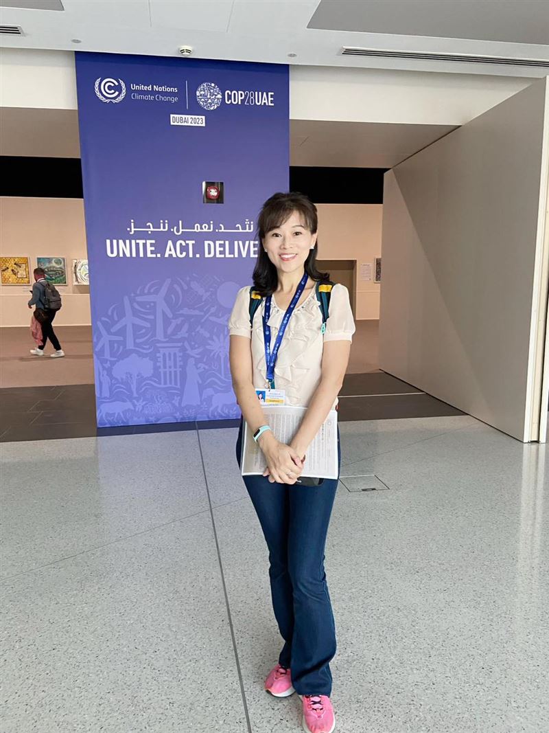 李瑞玉將接手《世界周報》部分主持工作。（圖／翻攝自陳文茜臉書）