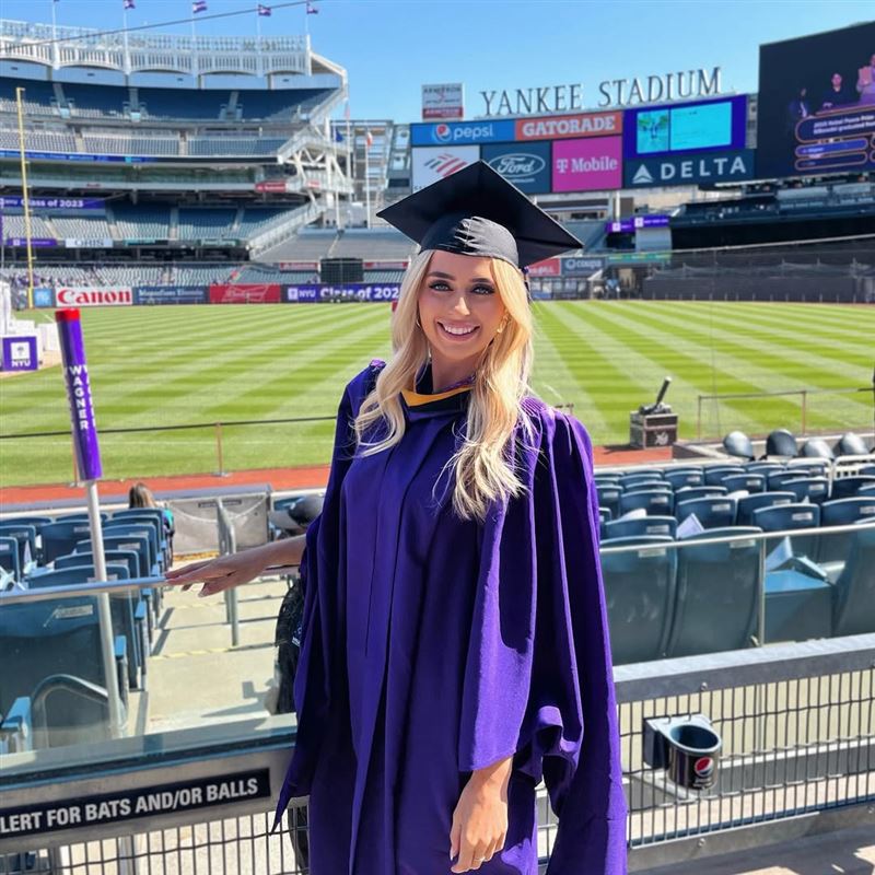 漢娜畢業於紐約大學（NYU）。（圖／翻攝自Hanna Fairchild IG）