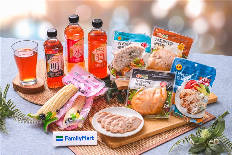 全家推出「蛋白質自由」優惠活動，3月17日前指定人氣嫩雞胸任選第二件8折。（圖／品牌業者提供）