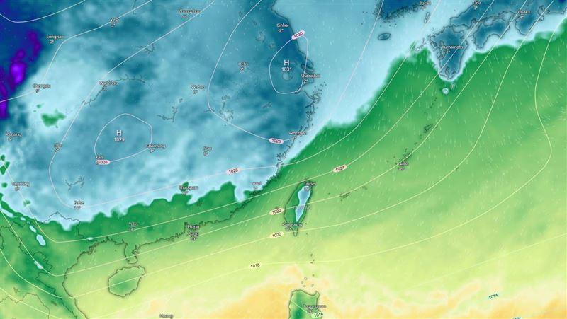 本週2波冷氣團接力這天有雨!週末天氣曝