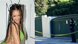 蕾哈娜比佛利山豪宅遭掃射　女槍手抓到了