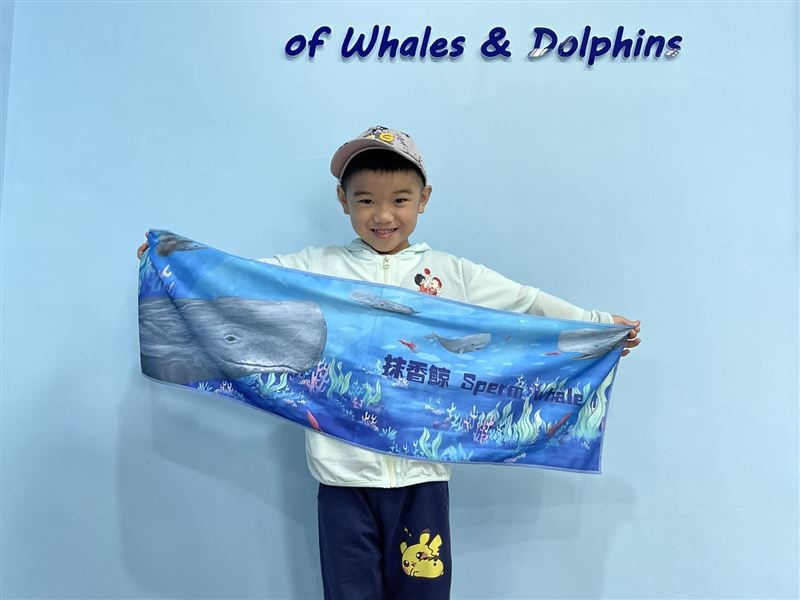 福容花蓮店賞鯨住房專案，3-12歲兒童加贈文創鯨豚掛布或毛巾。（圖／飯店旅宿業者提供）