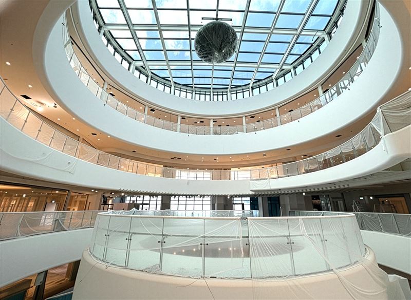 漢神洲際購物廣場匯集超過500個品牌，電影院預計年底登場。(圖／漢神百貨提供）