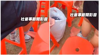 看WBC台韓大戰狂踩國旗　台南女身分曝光