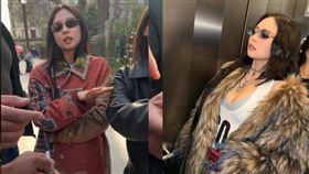Jennie遭疑似狗仔與黃牛跟車騷擾，他當場下車臉上明顯不悅。（圖／翻攝自threads）