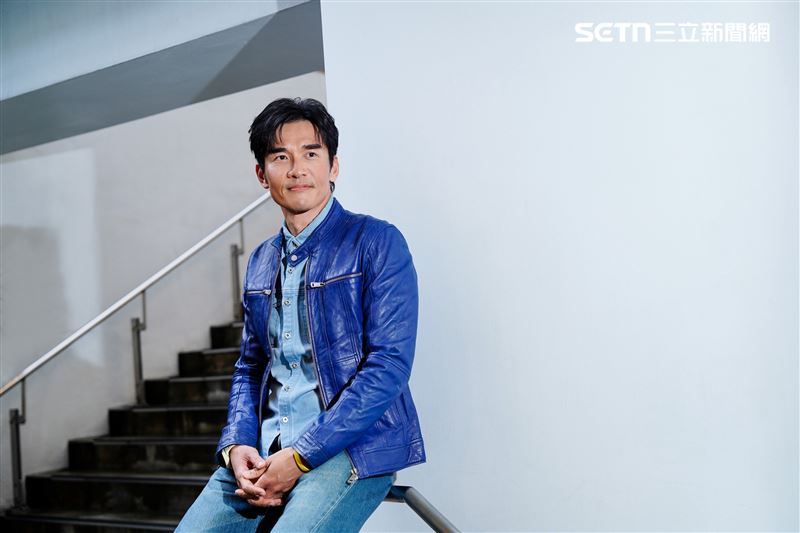 楊一展為角色瘦身,短時間內鏟肉10公斤。(圖/記者趙于瑩攝影)