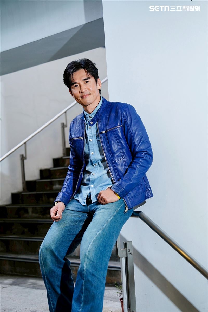 楊一展接受《三立新聞網》專訪。(圖/記者趙于瑩攝影)