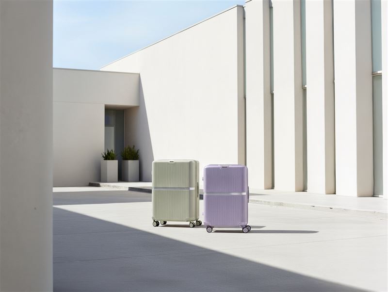 Samsonite將高人氣MINTER系列作為春日療癒系調色盤,推出全新如軟糖般粉嫩可愛的「鼠尾草綠」「薰衣草紫」。(圖/品牌業者提供)