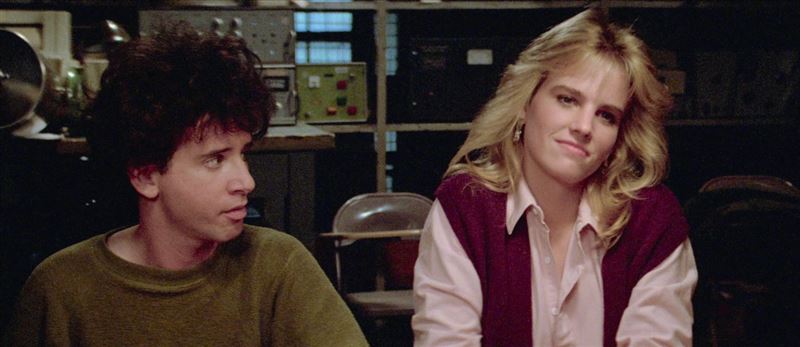 珍妮佛魯尼恩(右)在《魔鬼剋星》中做超能力測驗的片段,讓她開始走紅。(圖/翻攝自IMDB)