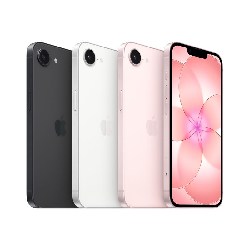 蘋果今（11）日同步開賣 iPhone 17e、iPad Air 與 MacBook 系列，並推出歷來最平價的筆記型電腦 MacBook Neo。（圖／電信業者提供）