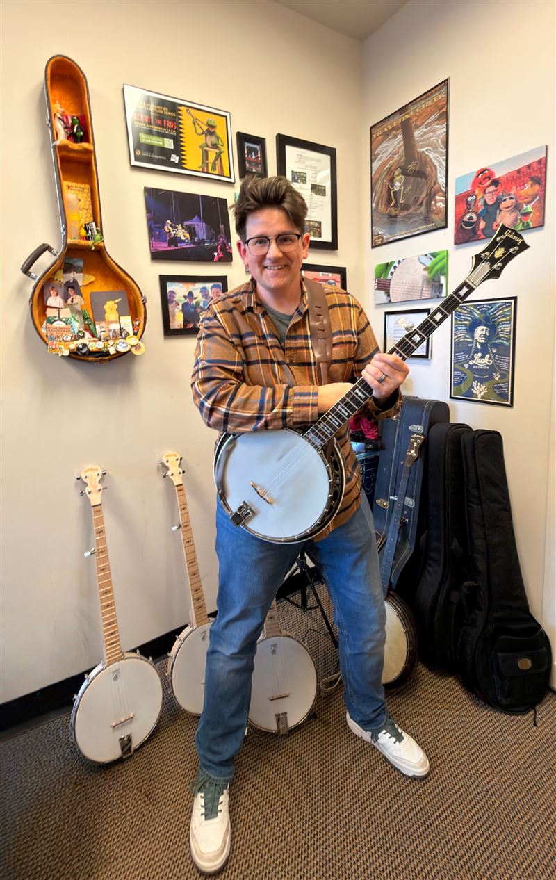 知名音樂家盧卡斯·羅斯接受獨家專訪。(圖/記者蕭翰弦攝影)