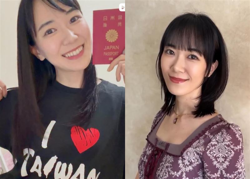 在台就讀的日籍網紅坂井日南多則發聲力挺台灣,直言日本社會已無法忍受中國長期霸凌。(圖/翻攝自IG @hinata.jptw)