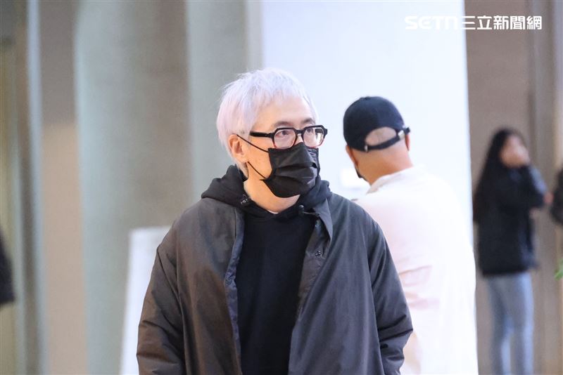 張宇前來袁惟仁告別式。（圖／記者鄭孟晃攝影）