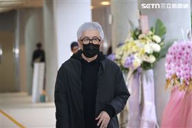 張宇前來袁惟仁告別式。（圖／記者鄭孟晃攝影）