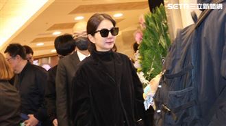 Ella哭到說不出話！淚崩離開袁惟仁靈堂