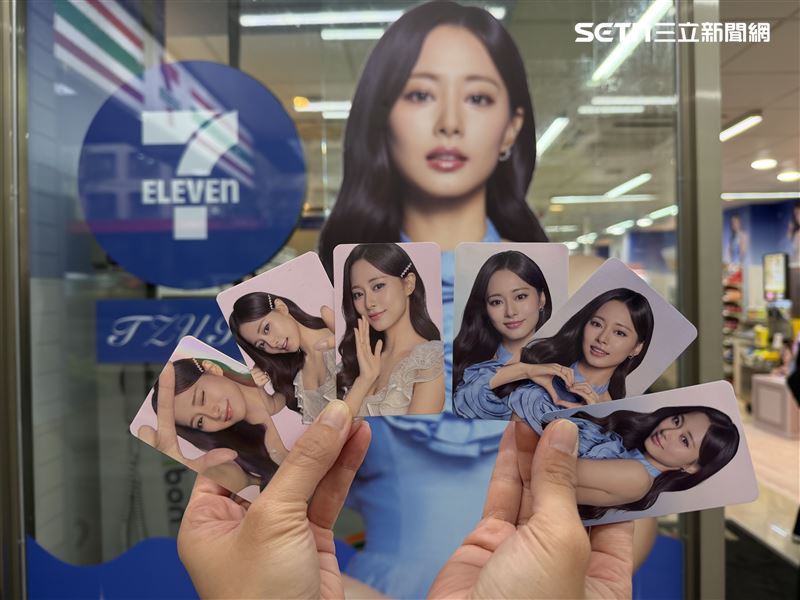 TWICE人氣成員周子瑜首度擔任台灣超商品牌大使。(圖/記者賴俊佑攝影)